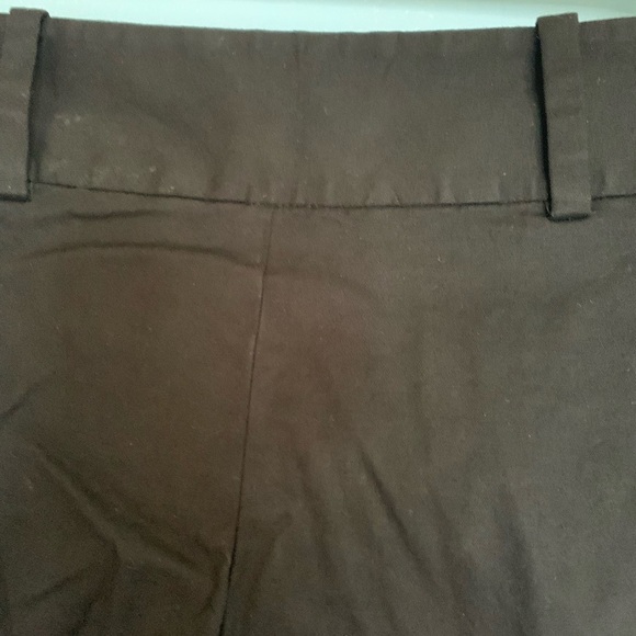 Ann Taylor City Short black stretch flat front high waisted shorts Sz 4 - Picture 7 of 10